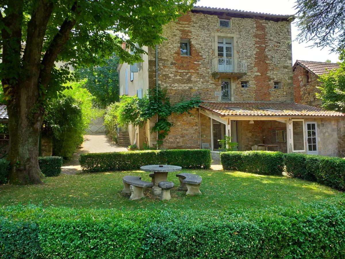 Bed and Breakfast Le Jardin Secret Saint-Antonin Exteriér fotografie